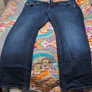 Miss Me Dark Blue Boot Cut Jeans